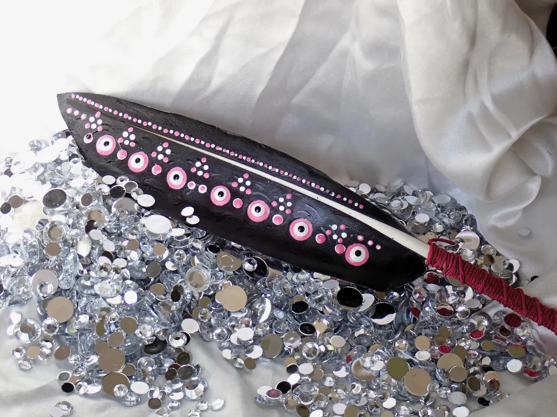 One of a Kind Cowboy Hat Feather